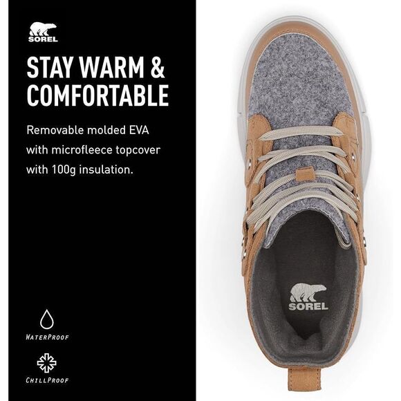 NWT/NIB Sorel Women's Explorer Next Joan Waterproof Boots - 8.5 - Picture 5 of 12